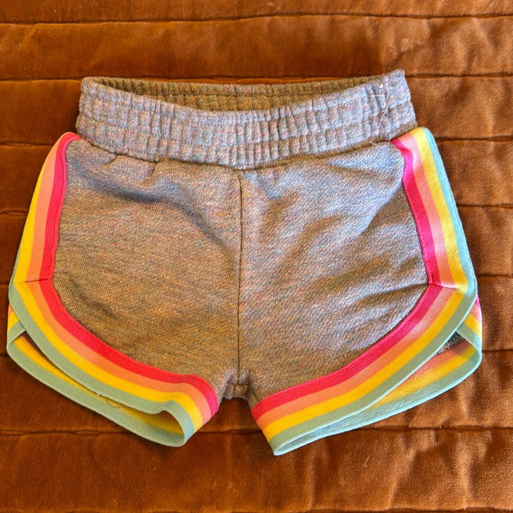 Appaman Grey Sparkle Sports Shorts